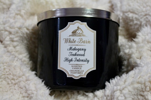 Bath & Body Works Mahogany Teakwood High Intensity Candle | Chloe Plus Coffee